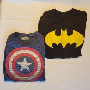 Marvel and Batman Graphic T-Shirts